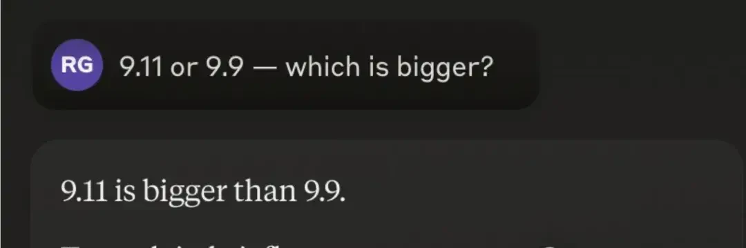 Large Language Models Fail Basic Math: 9.11 vs. 9.9 — figure 4